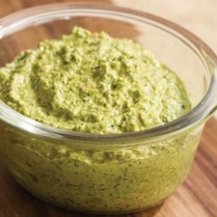 Pistachio-mint pesto