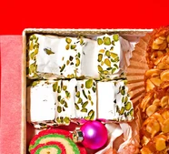 Pistachio nougat