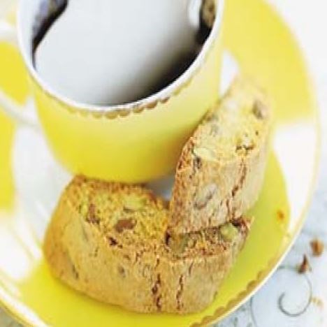 Pistachio-orange biscotti