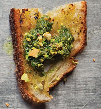 Pistachio pesto (Pesto di pistacchio)