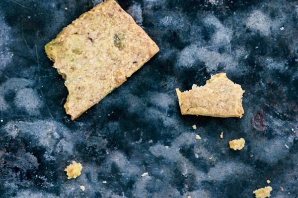 Pistachio shortbread