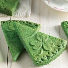 Pistachio shortbread