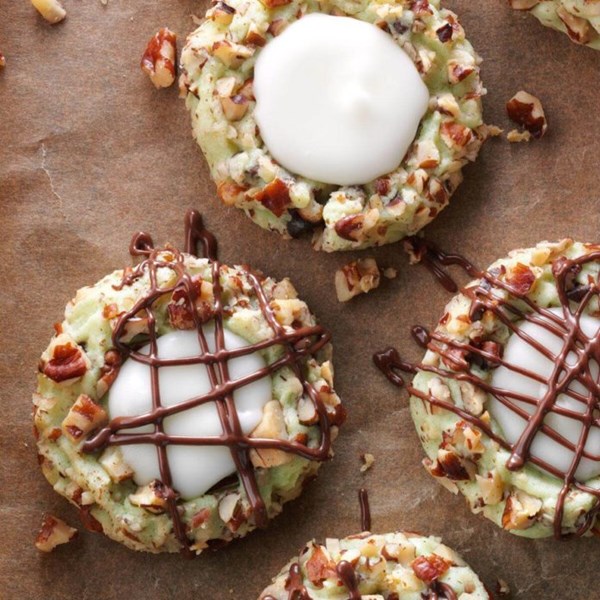 Pistachio thumbprints 