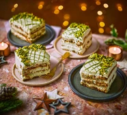 Pistachio tiramisu