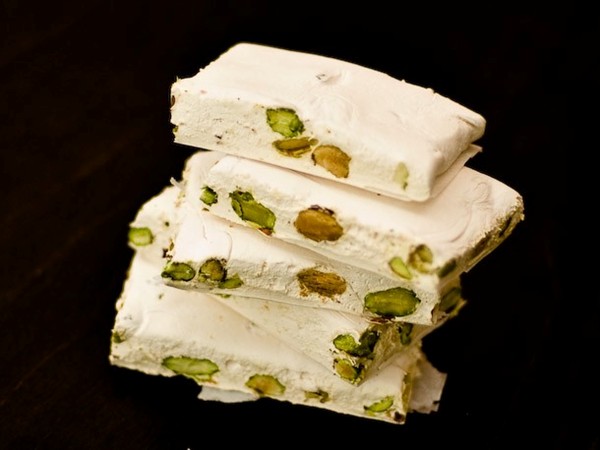 Pistachio torrone