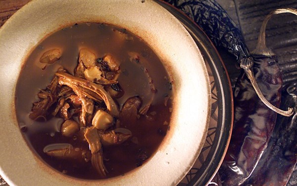 Pit Fire spicy chicken soup 