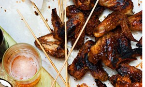 Pitt Cue's chicken wings