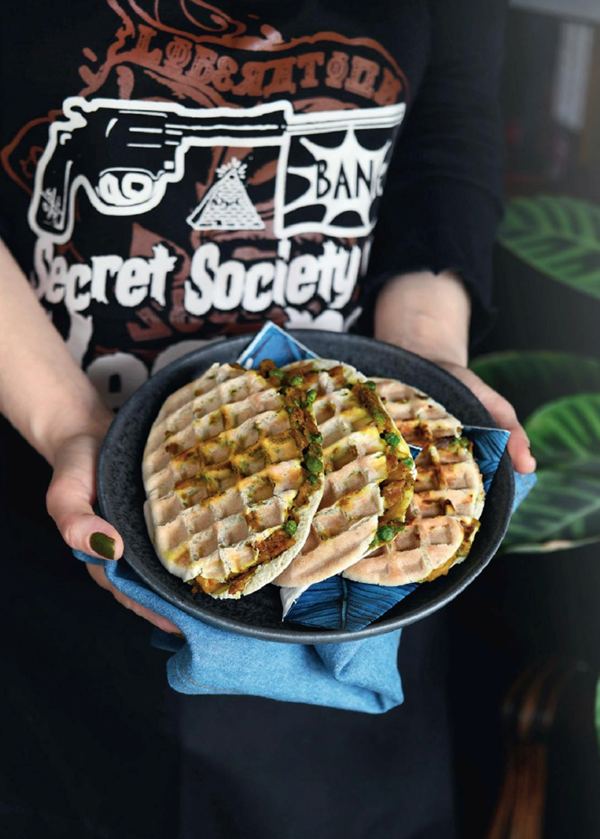 Pitta waffles