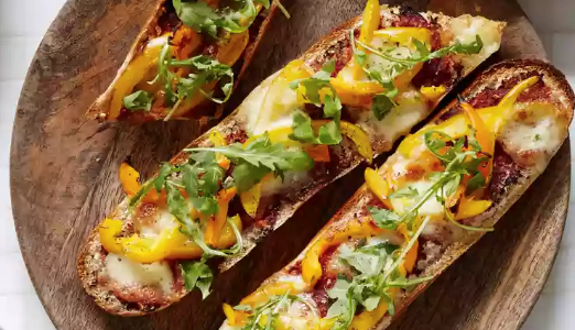 Pizza baguettes