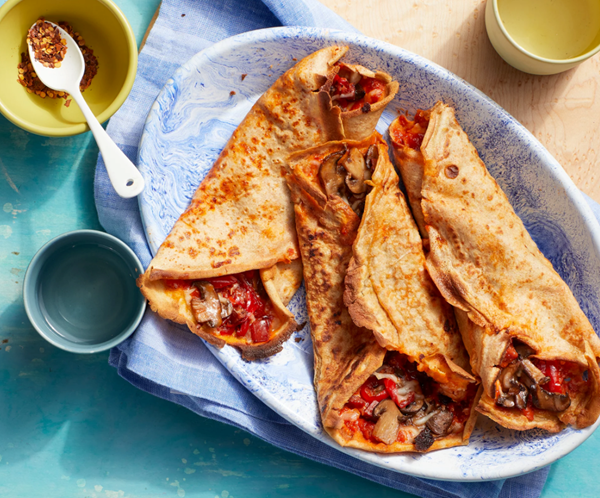 Pizza crêpes