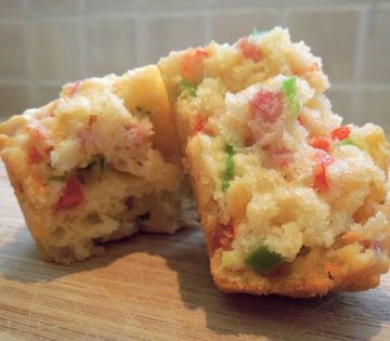 Pizza muffins