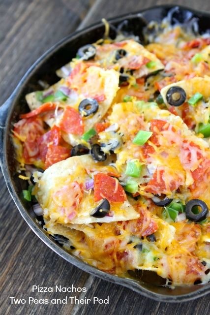 Pizza nachos