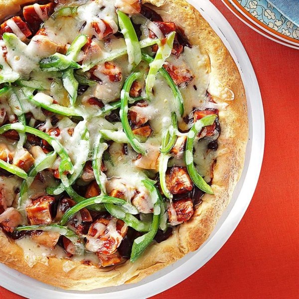 Pizza on the grill