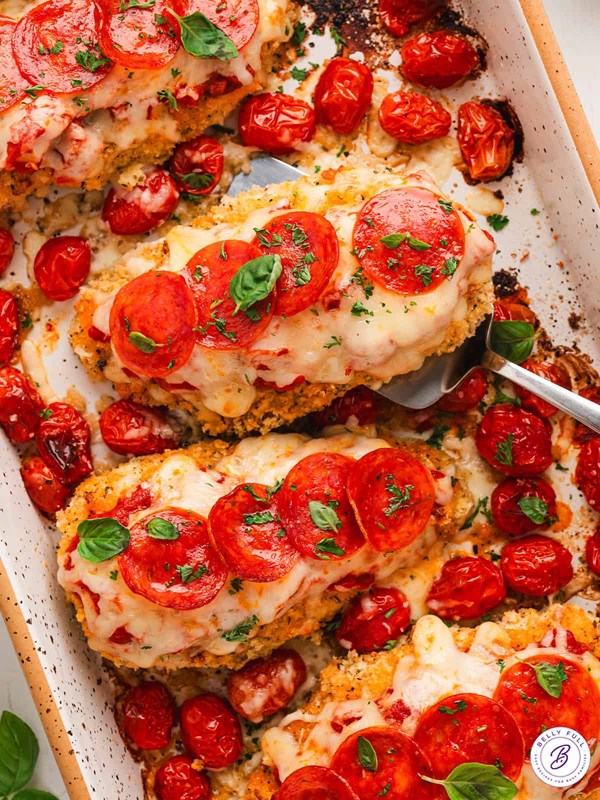 Pizza Parmesan chicken