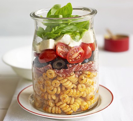 Pizza pasta salad
