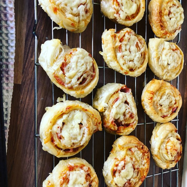 Pizza pin wheels