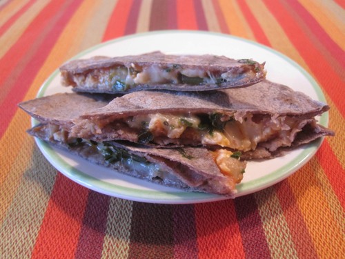 Pizza quesadillas