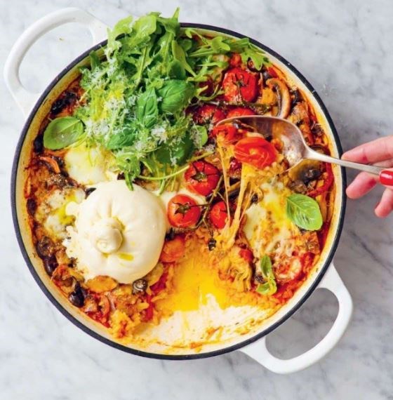 Pizza rice