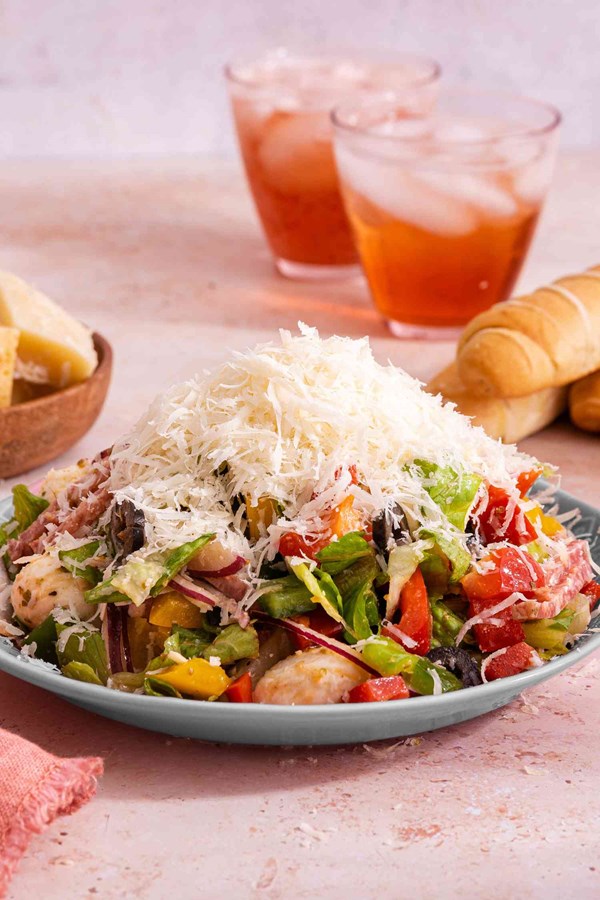 Pizza salad 