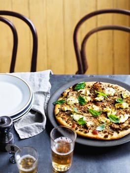 Pizza verde Ladro