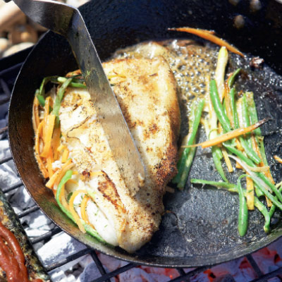 Plaice meunière
