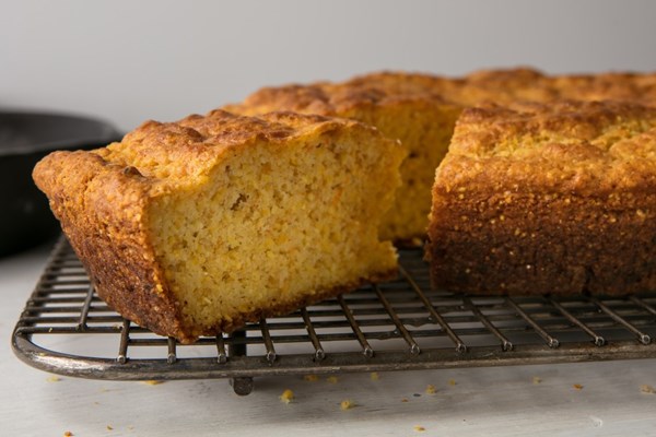 Plainly delicious corn bread