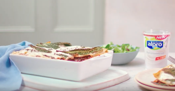 Plant-based lasagne