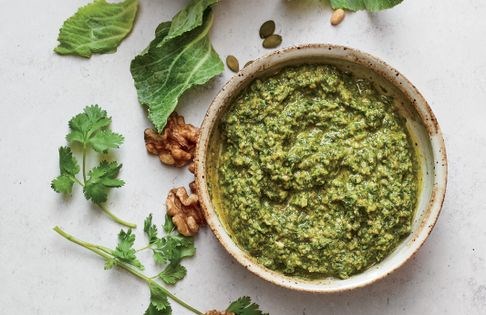 Plant-based pesto