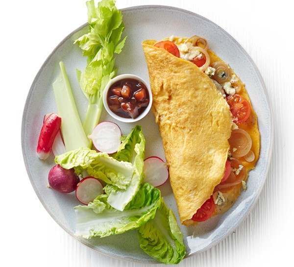 Ploughman's omelette