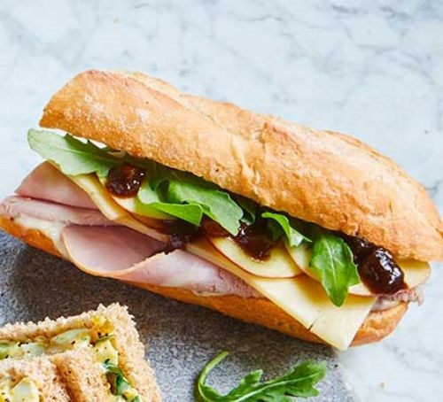 Ploughman's sandwich