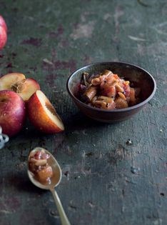 Plum & almond chutney (Aaloo bukhara)