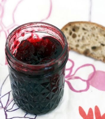 Plum & lemon zest jam