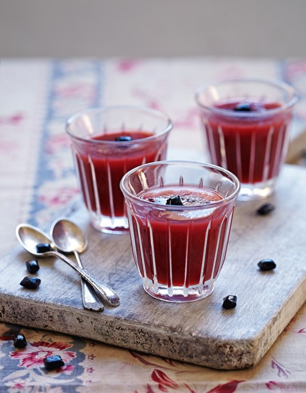 Plum and liquorice jelly