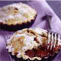 Plum and walnut pie