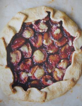 Plum galette