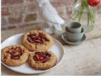 Plum galette