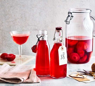 Plum gin