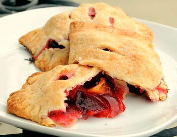 Plum hand pies