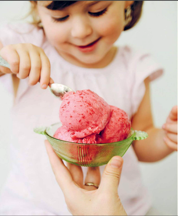 Plum sorbet (Sorbetto di susine)