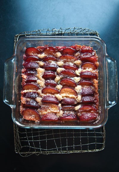 Plum tart