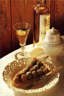 Plum tart (Tarte aux mirabelles)