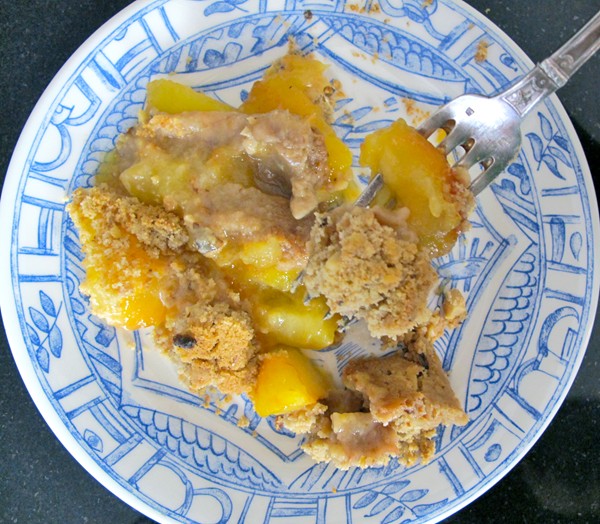 Plum tart/crisp