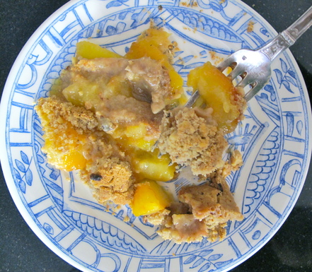 Plum tart/crisp