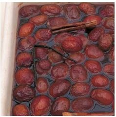 Plums in Marsala