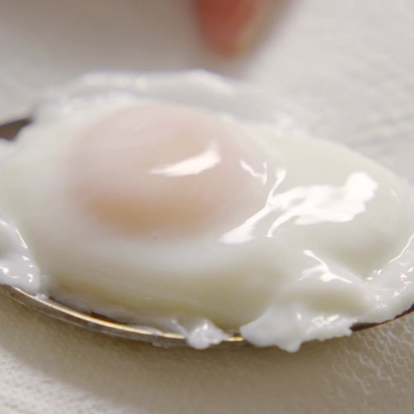 Poached eggs
