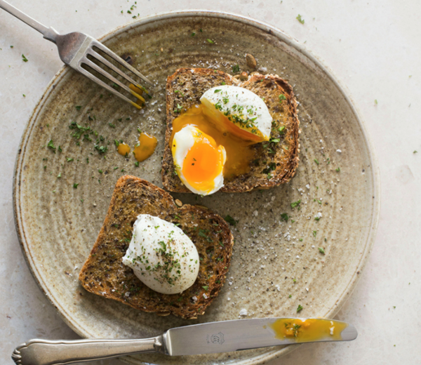 Poached eggs