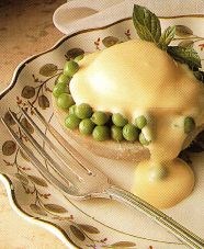 Poached eggs Clamart