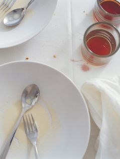 Poached quinces