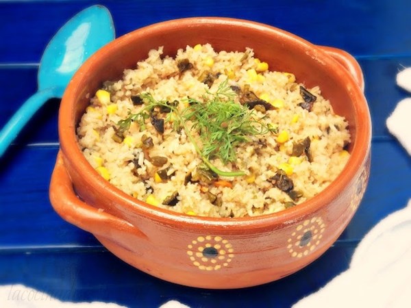 Poblano rice