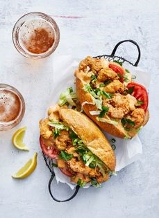 Po’boys with remoulade 